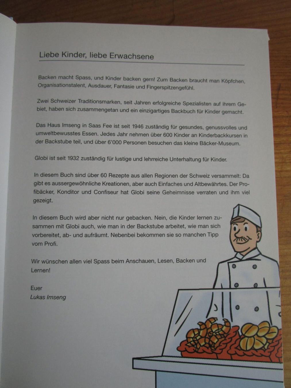 Bücher: Backen mit Globi, 2. Auflage 2013 – Gebraucht aus Binningen von Oldfashion 2