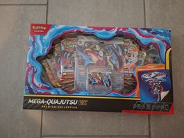 Pokemon Mega-Quajutsu EX Premium-Kollektion neu