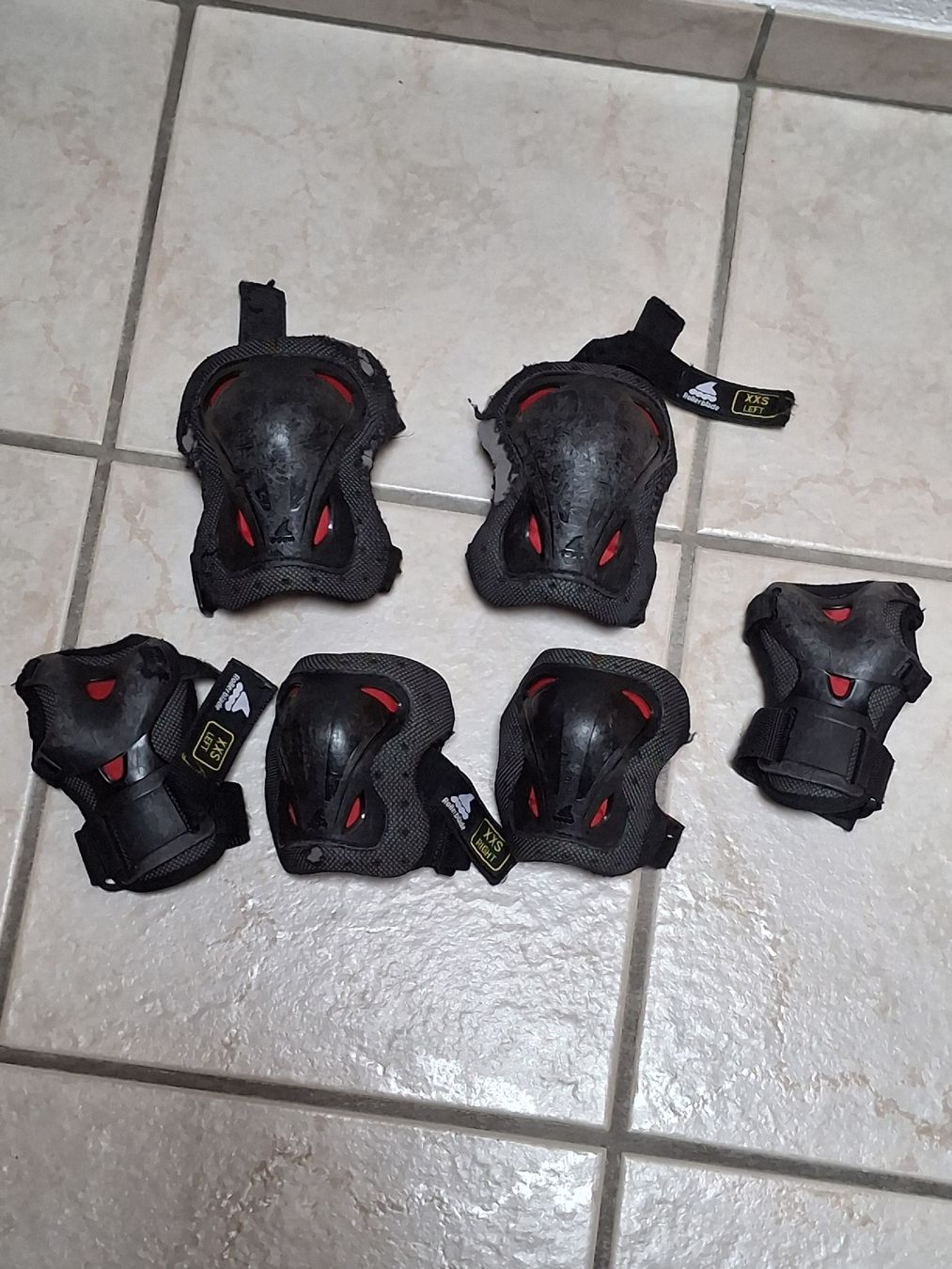 Protezioni & Imbottiture: Rollerblade Schonerset Grösse XXS – Usato da Wilderswil venduto da janabe