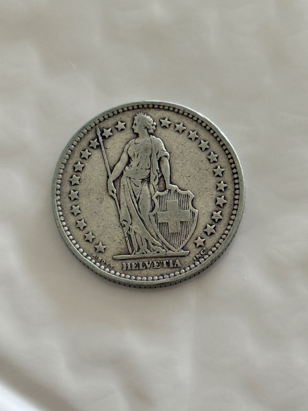 Tutti le monete: 2 Franken 1916  Rar – Usato da Wallisellen venduto da SWISS_SILVER1