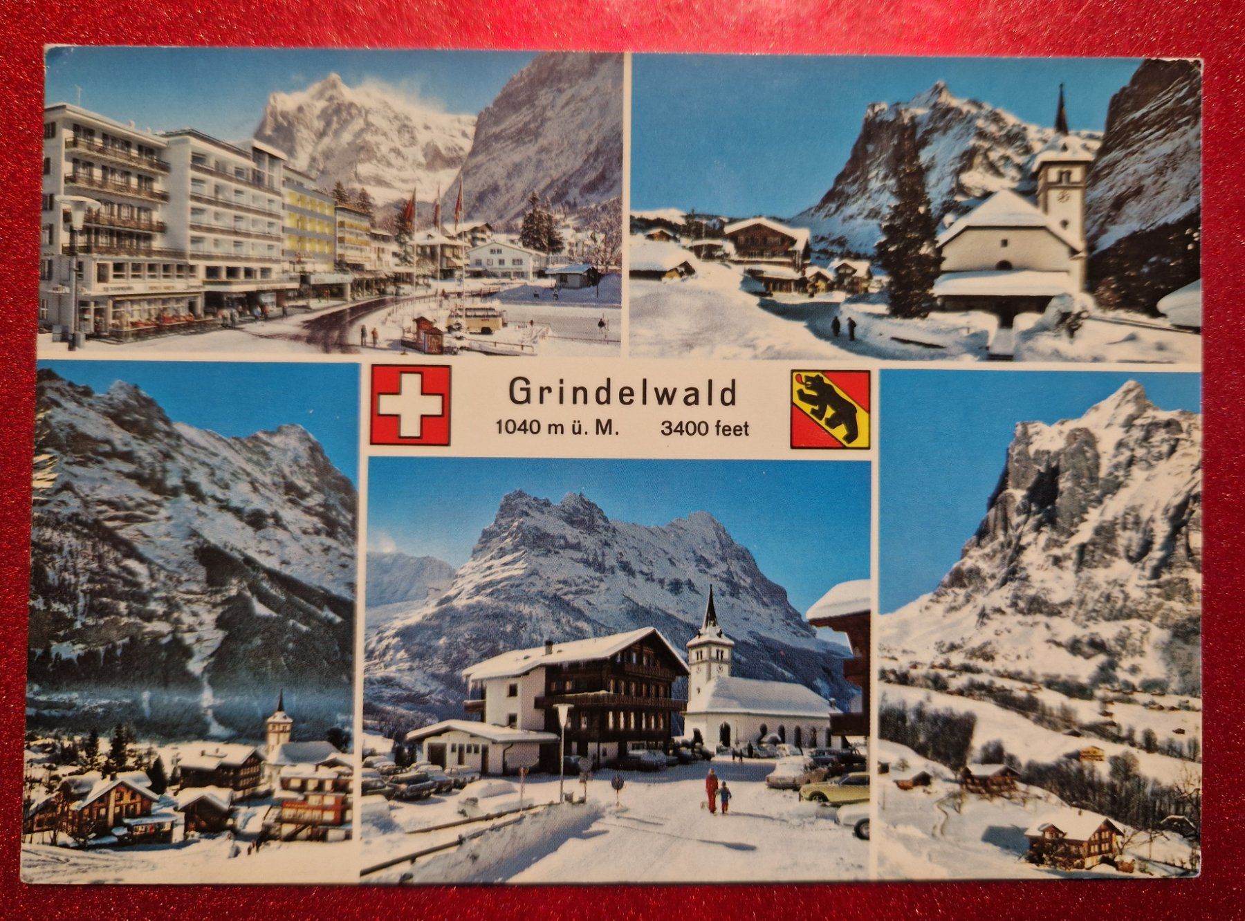 Cartoline postali: Grindelwald Winter 1984 – Usato da Melchnau venduto da Arthurius