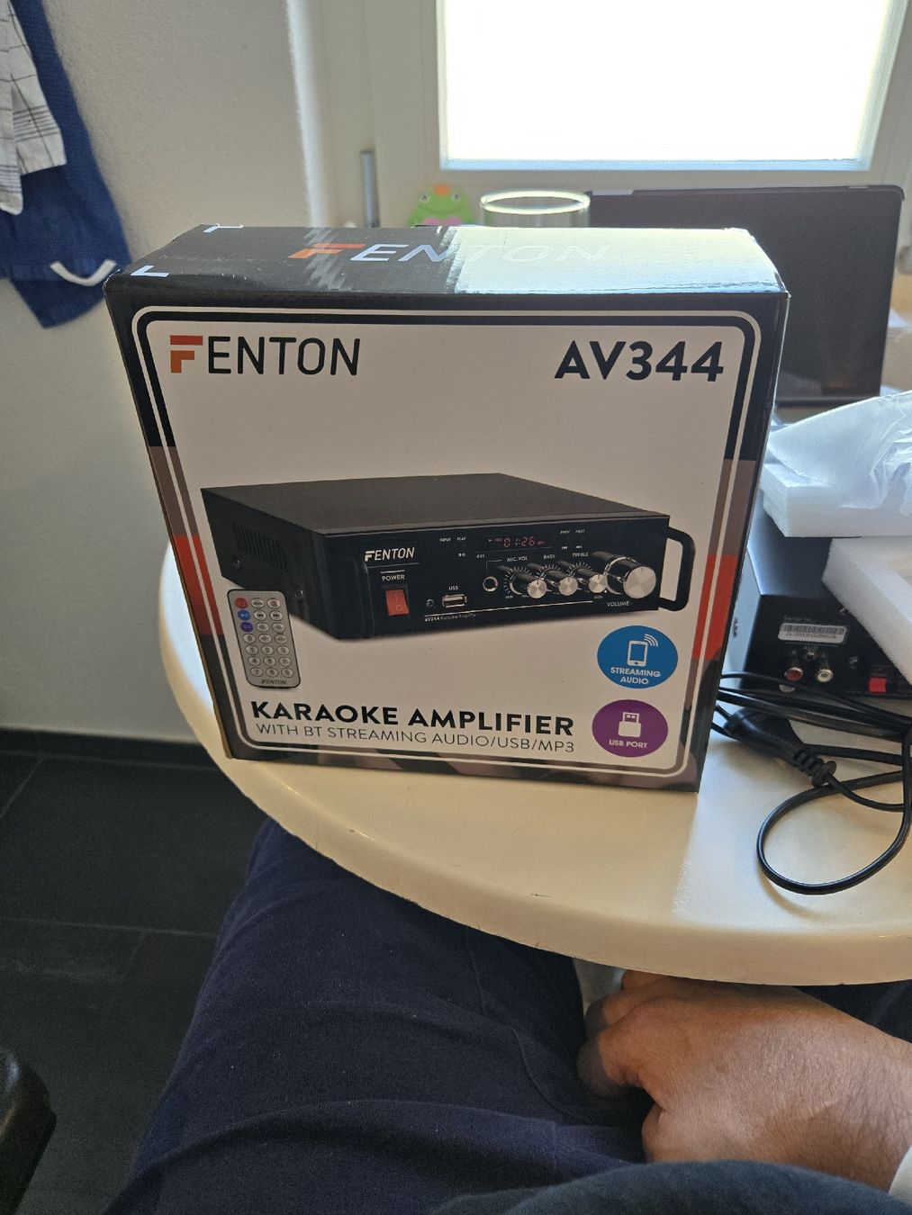 Amplificatori: Fenton AV344, Karaoke Amplifier – Nuovo e nell'imballaggio originale da Solothurn venduto da Sam79