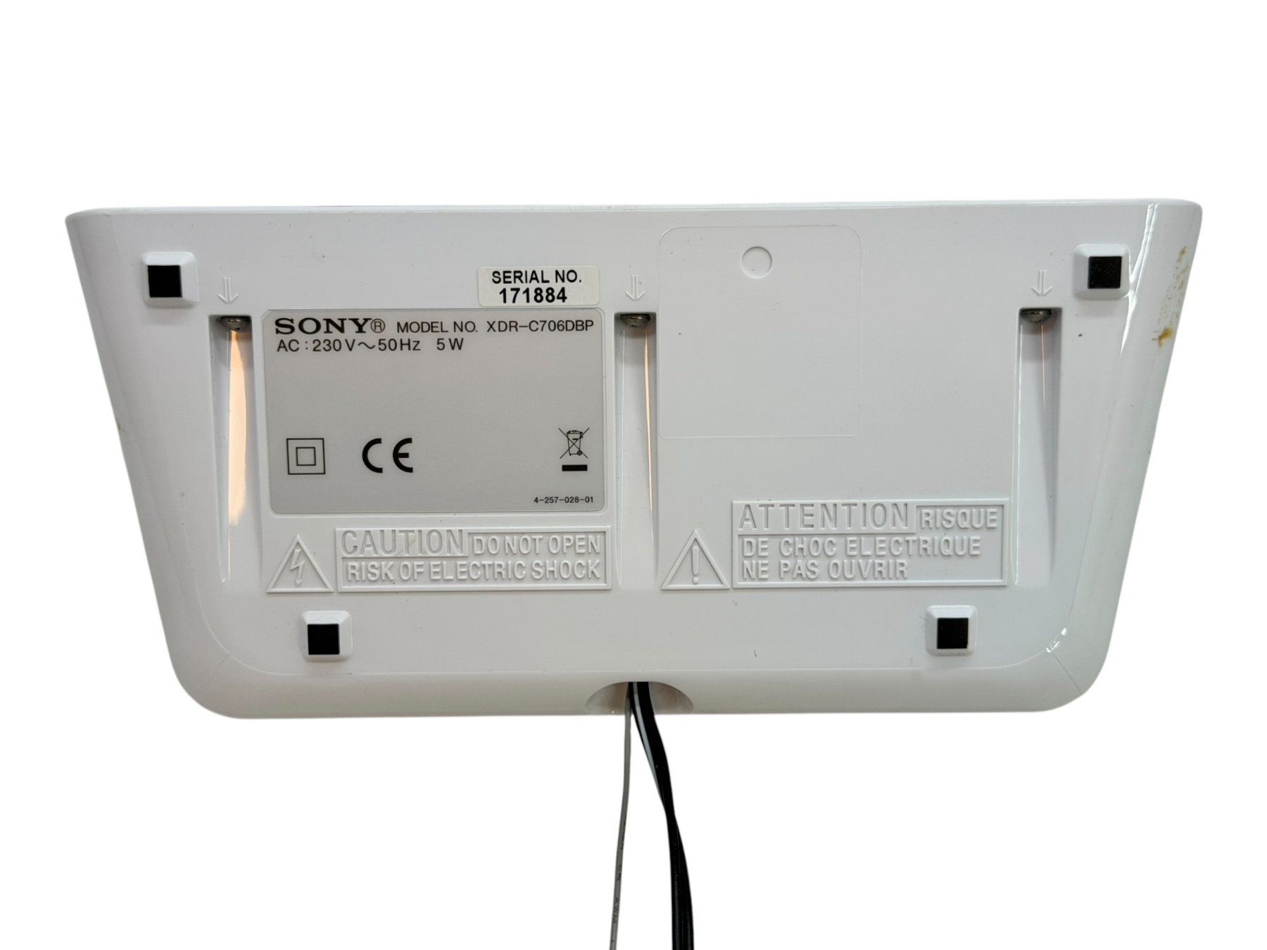 Sony Radios: Radio Réveil SONY XDR-C706DBP DAB/DAB+/FM – Gebraucht aus Morges von Novantica 5