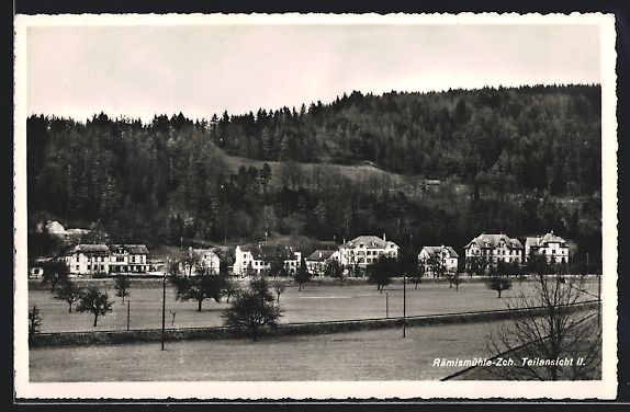 Cartoline postali: Rämismühle - Zch., Teilansicht vom Ufe – Usato da Berlin venduto da bartko-reher