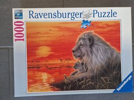 Ravensburger Puzzle Löwen 1000 Teile - vollständig