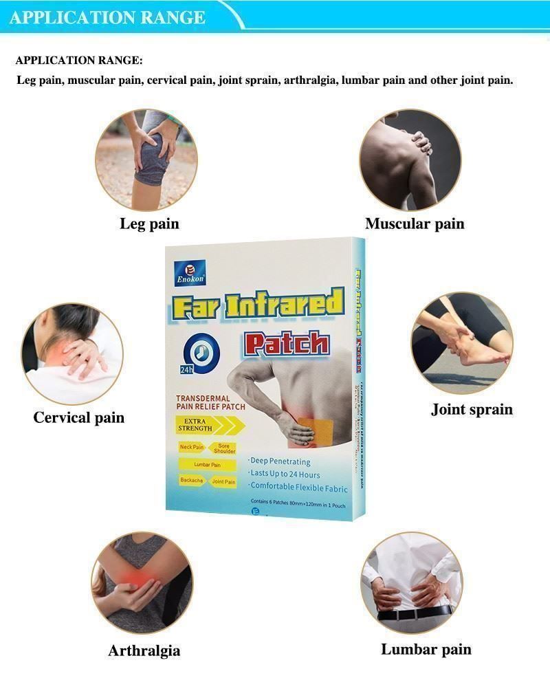 Altro per la cura del corpo: 12 patch, 80x120 – Nuovo e nell'imballaggio originale da Delémont venduto da musica1948 1