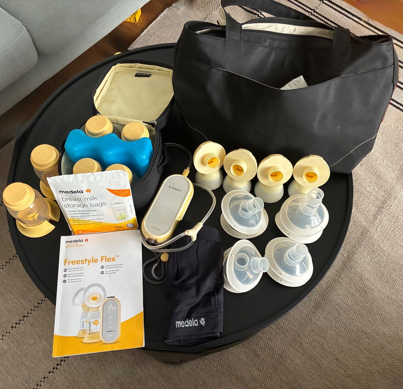 Medela Stillzubehör: Medela Milchpumpe Modell Freestyle Flex mit Extras – Gebraucht aus Zürich von agbre