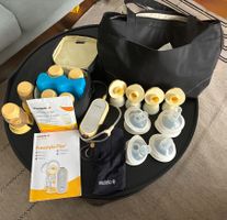 Medela Milchpumpe Modell Freestyle Flex mit Extras
