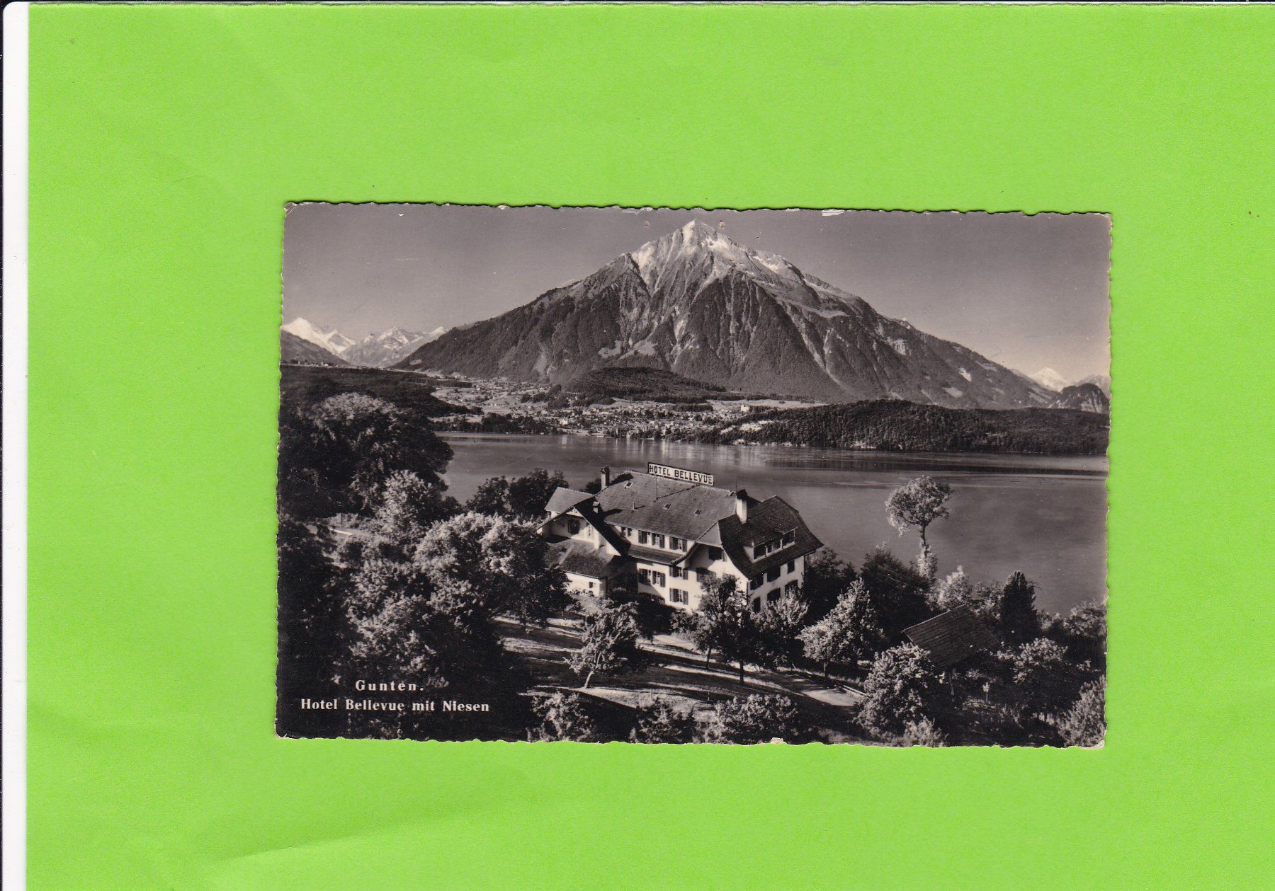 Cartoline postali: Gunten – Usato da St. Peterzell venduto da neckertal