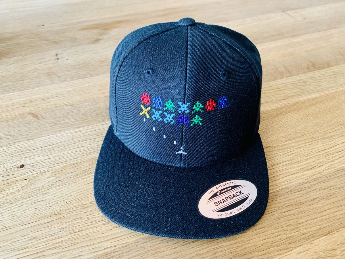 Hüte, Mützen & Caps: Baseball Cap „Space Invaders“ – Neu und originalverpackt aus Fehraltorf von nolram75