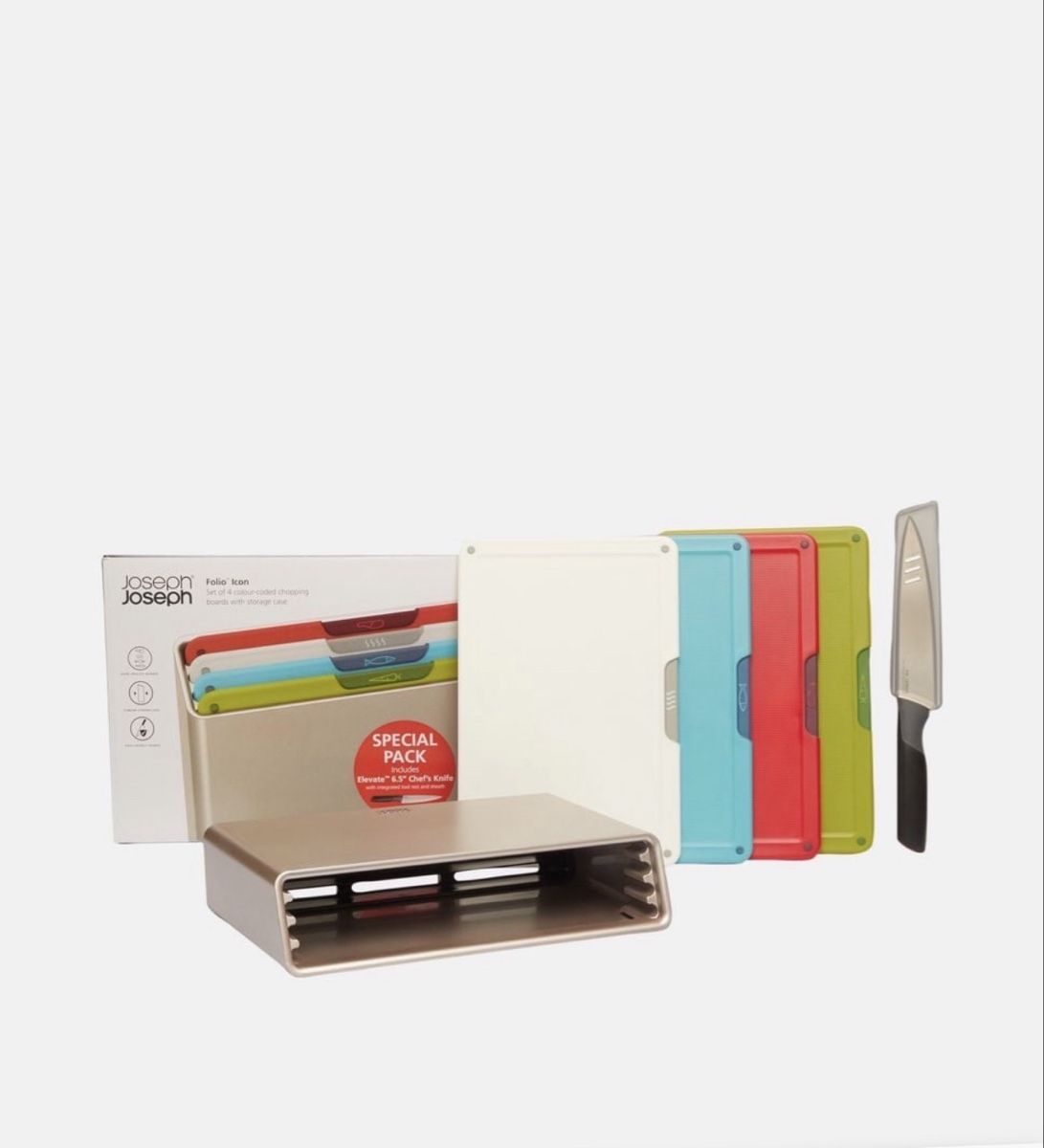 Joseph Joseph Elettrodomestici da cucina: Joseph Joseph  Schneidebretter Set mit Messer neu – Nuovo e nell'imballaggio originale da Wetzikon ZH venduto da Duygu.duygu