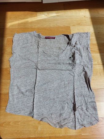 Très joli T-Shirt beige Comptoir des Cotonniers Taille 2