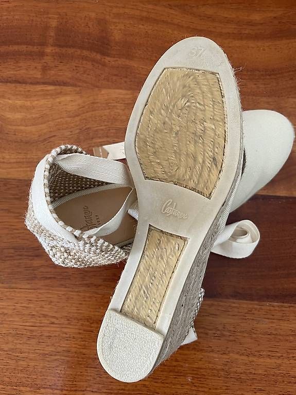 Scarpe da donna: Neu Espadrilles Gr.37, Ivory,zum Binden – Usato da Buchs ZH venduto da wunderwelt74 3