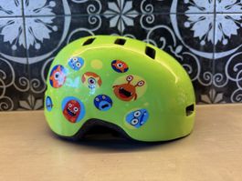 Kids-Velohelm „Mönsterli“, 48-55 cm