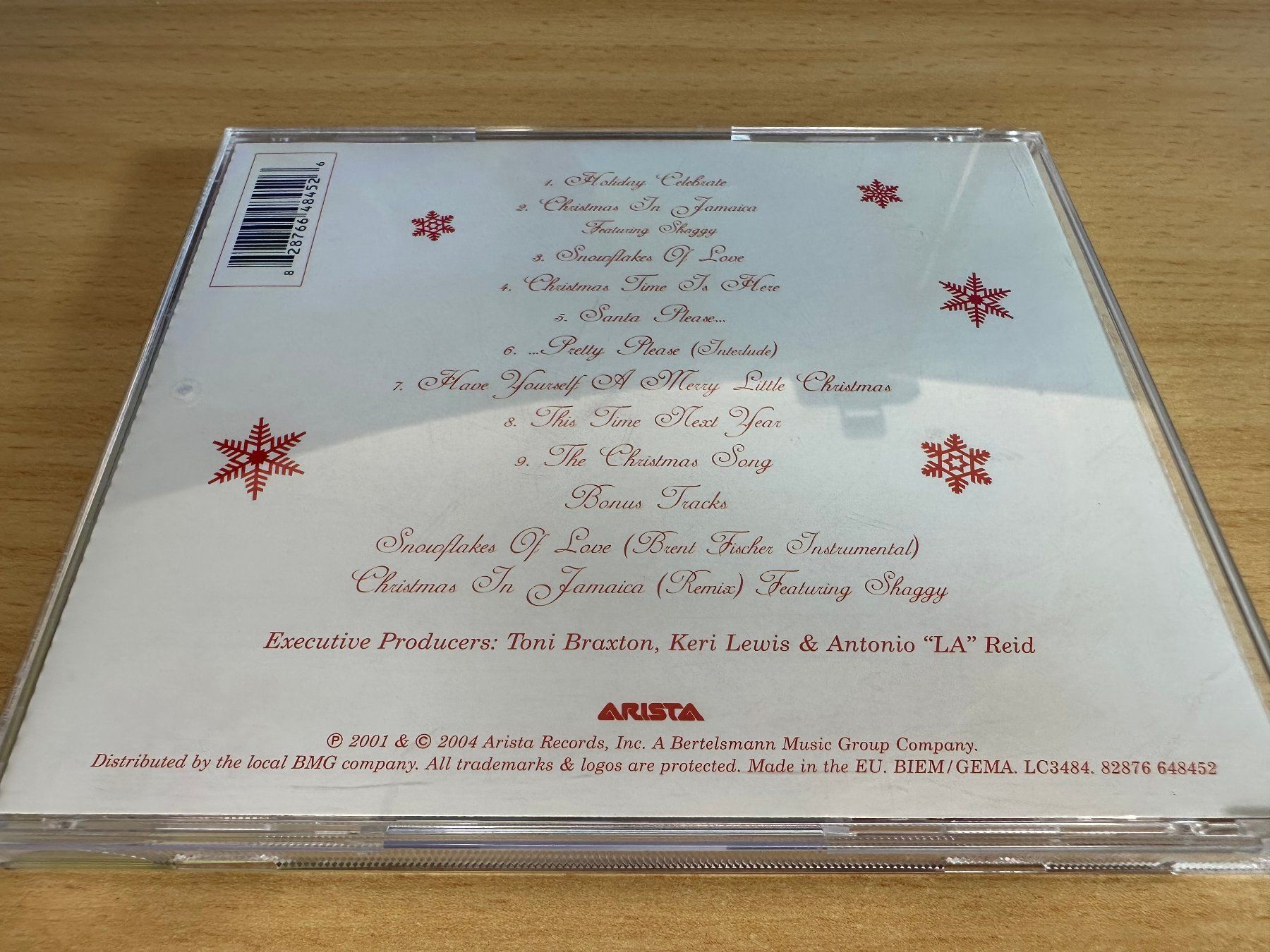 CD: Toni Braxton – Snowflakes – Usato da Rikon im Tösstal venduto da Alpenmutz 1