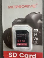 Microdrive SD Karte 64GB - Ideal für Fotos & Videos!