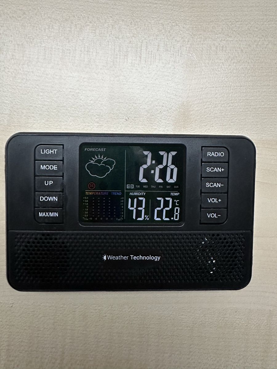 Radio: Kleiner Radio mit Wetter Technology – Nuovo (secondo la descrizione) da Bauma venduto da Vado