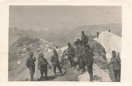 Militare Militär Frontiera Italo Svizzera Alpini soldati sv.