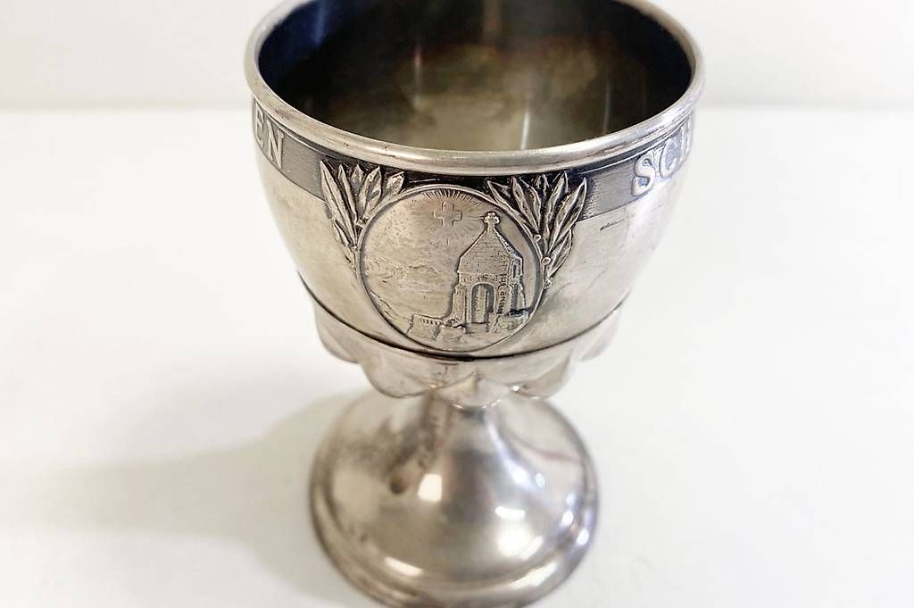 Altre raccolte & rarità: Silber Schützenbecher Morgarten Schiessen 1975 – Usato da Ballwil venduto da ClassicGallery 1