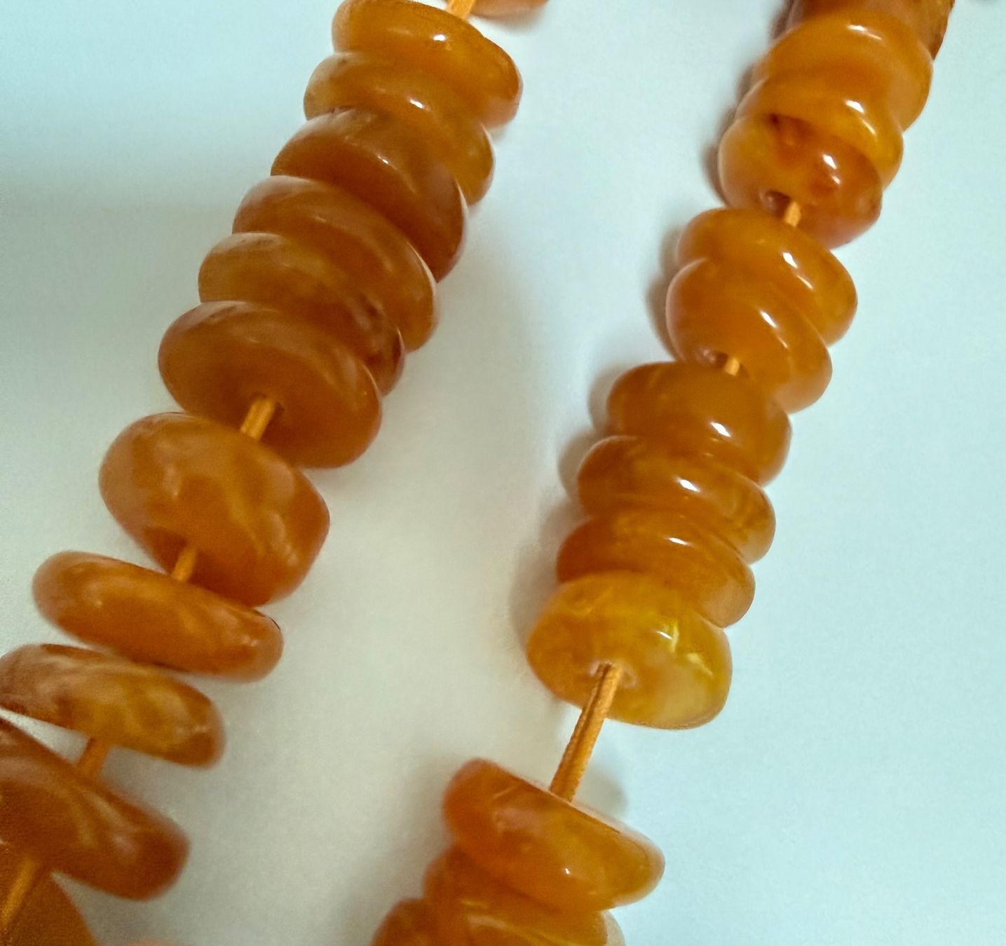 Bracciali & Braccialetti: Bracelet vintage en ambre véritable – Usato da Denges venduto da peumens 3
