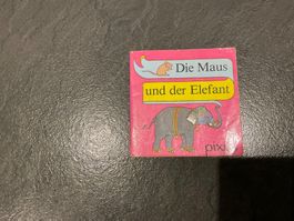 Altes Pixi Büechli Die Maus und der Elefant (1982)
