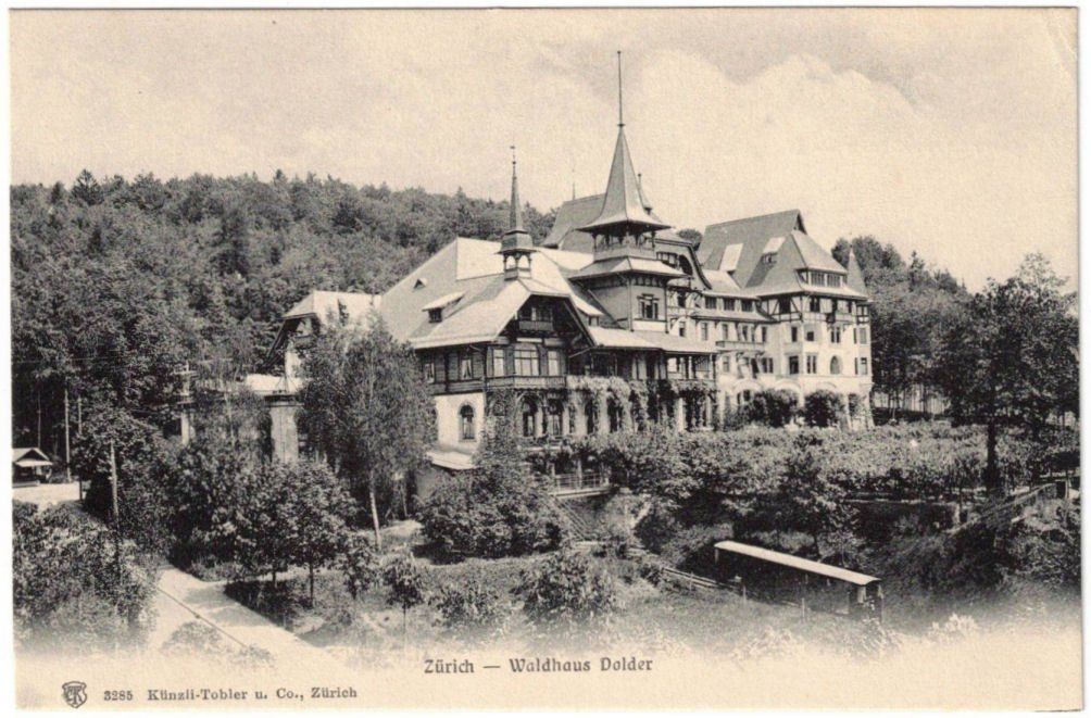 Cartoline postali: Zürich - Dolder mit Standseilbahn – Usato da Binningen venduto da Mountainrider