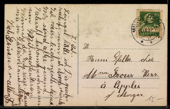 Cartoline postali: AK Aarburg, Uferpartie mit Straßen – Usato da Berlin venduto da bartko-reher 1