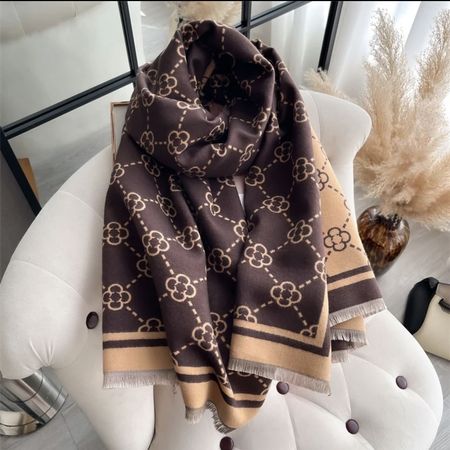 Schicker Damen Schal braun beige - perfekt für den Herbst 🍂