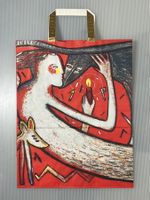 Original Gilbert Mazliah Migros Kunsttasche Kunstsigniert