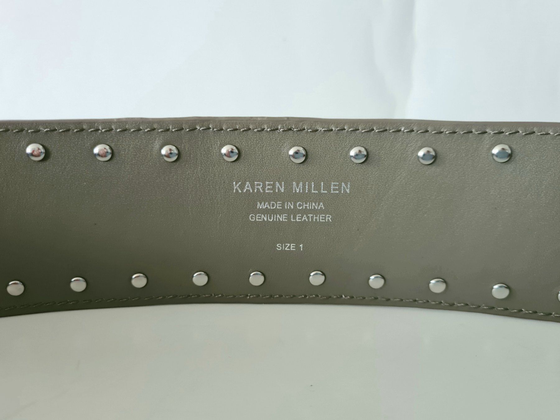 Karen Millen Gürtel: KAREN MILLEN ceinture cuir – Neu (gemäss Beschreibung) aus Thônex von AneleManele 4