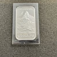 1 Unze Silber Barren Schöne Schweiz Matterhorn ovp