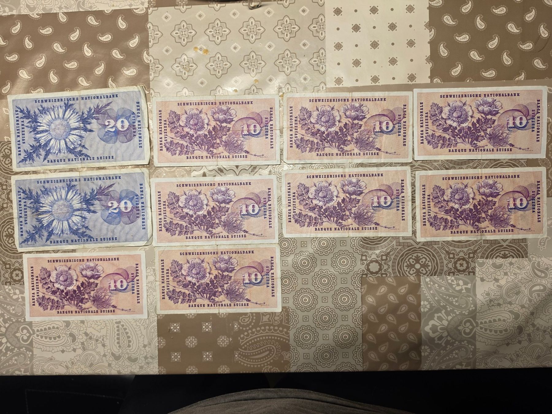 Banknoten: Banknoten – Gebraucht aus Unterseen von A.Z88 1