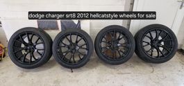 Dodge Charger srt8 2012 hellcat style felgen mit gutachten