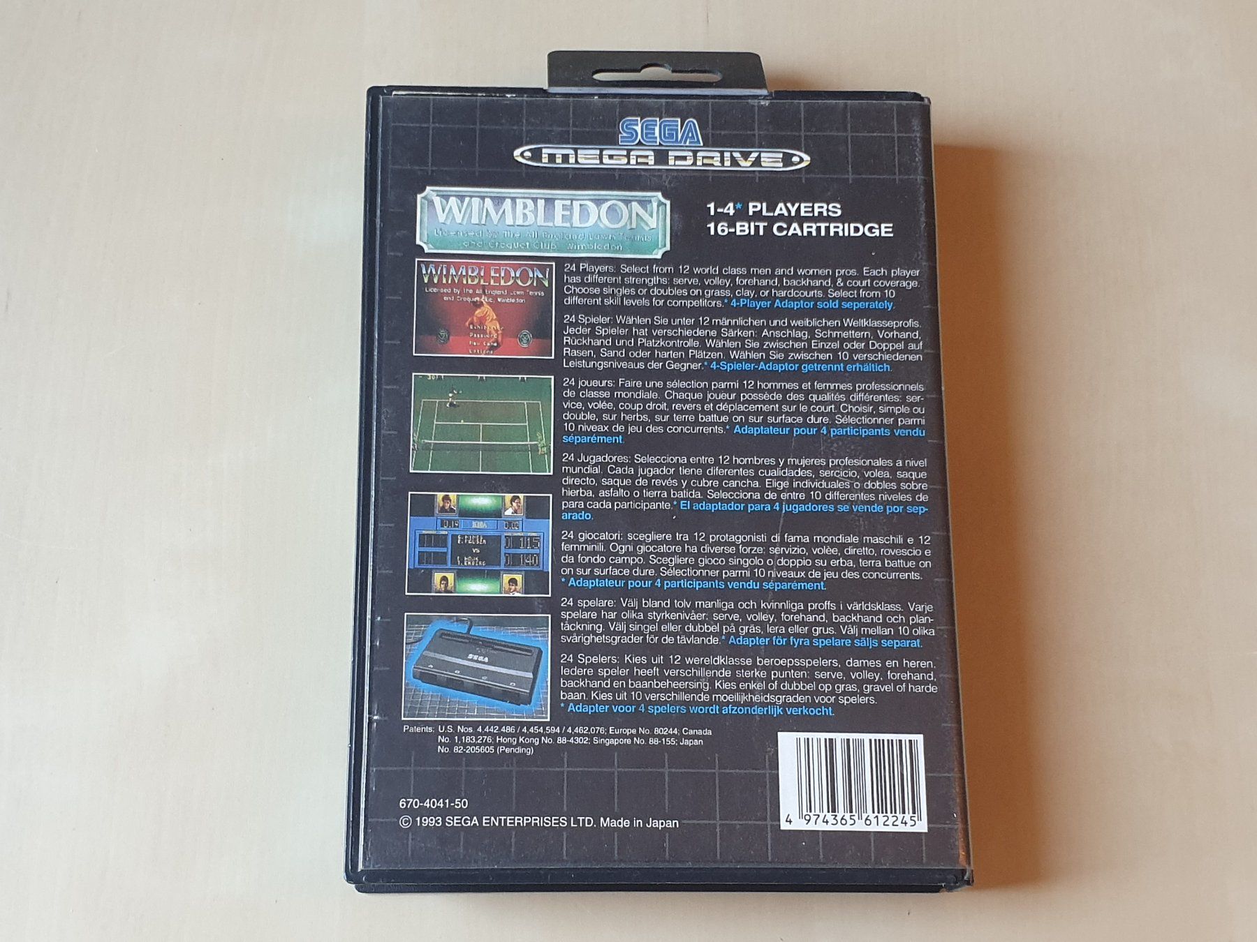 Sega Giochi: Wimbledon – Usato da Stansstad venduto da collectorsshop 1