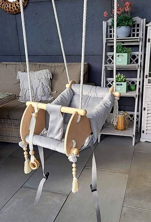 Altre altalene da giardino: Babyschaukel grau – Usato da Buchs Zh venduto da bar_7kk7 2
