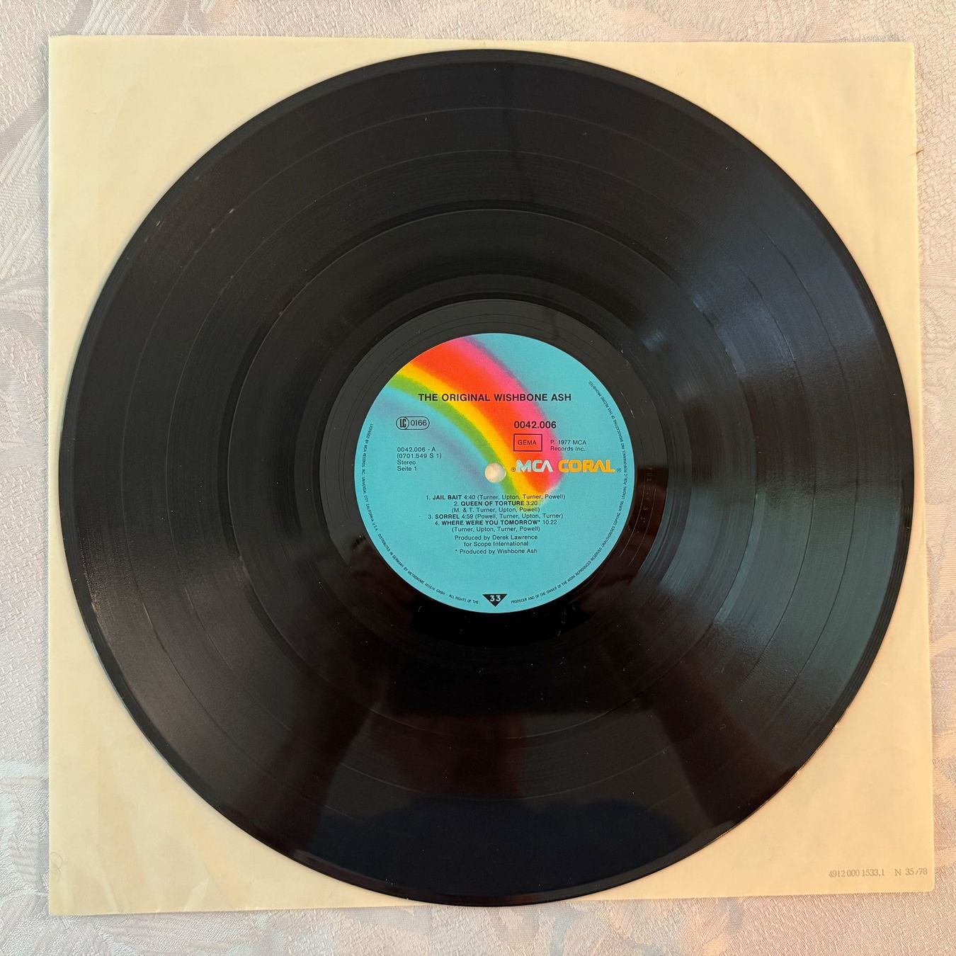 Dischi in vinile: WISHBONE ASH - WISHBONE ASH – Usato da Zürich venduto da fehlton 2