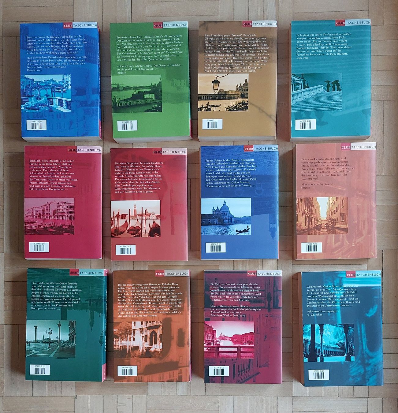 Libri: 12 Donna Leon Taschenbücher – Usato da Luzern venduto da Syle67 1