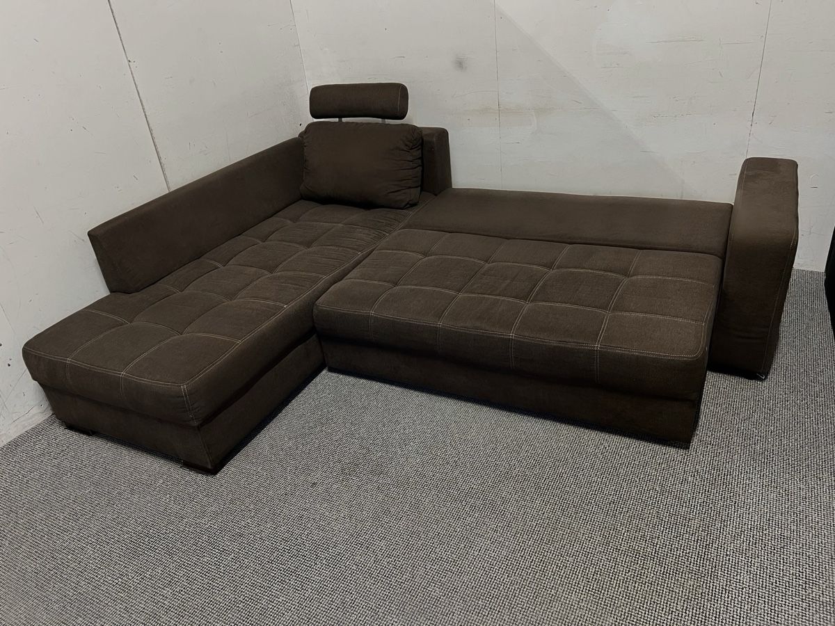 Divani: Gemütliches braunes Ecksofa – Usato da Thun venduto da mar_2d9w