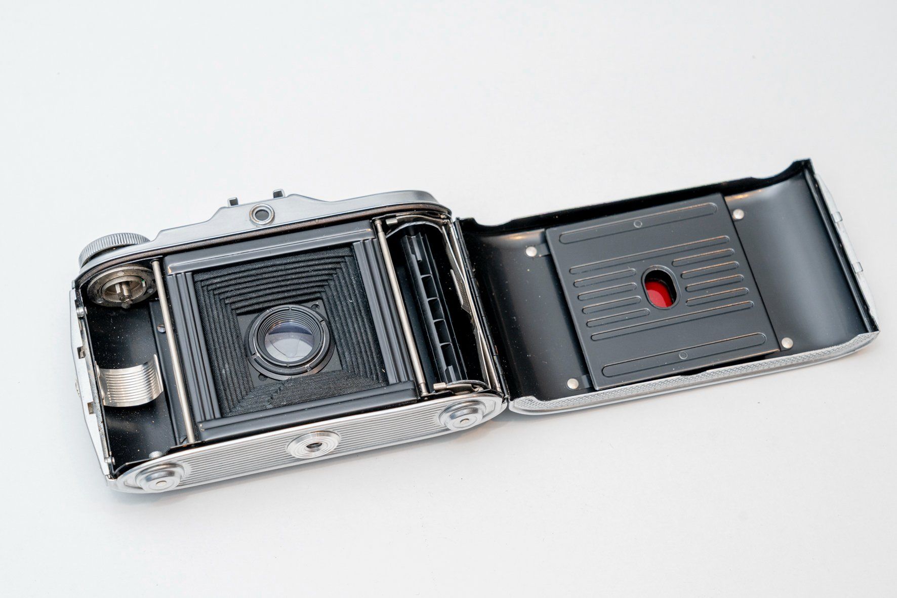 Agfa Fotocamera: Agfa Isolette - Agnar 1:4.5 f = 85mm – Usato da Grandvaux venduto da RGKeller 3