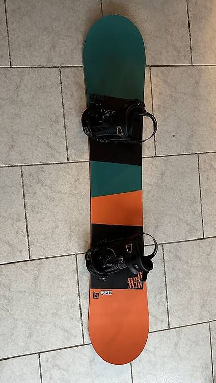 Nitro Snowboard + Bindung 3