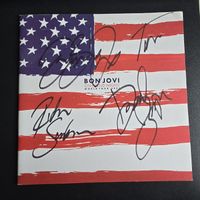 Bon Jovi - One Wild Night World Tour 2001 Booklet - signiert