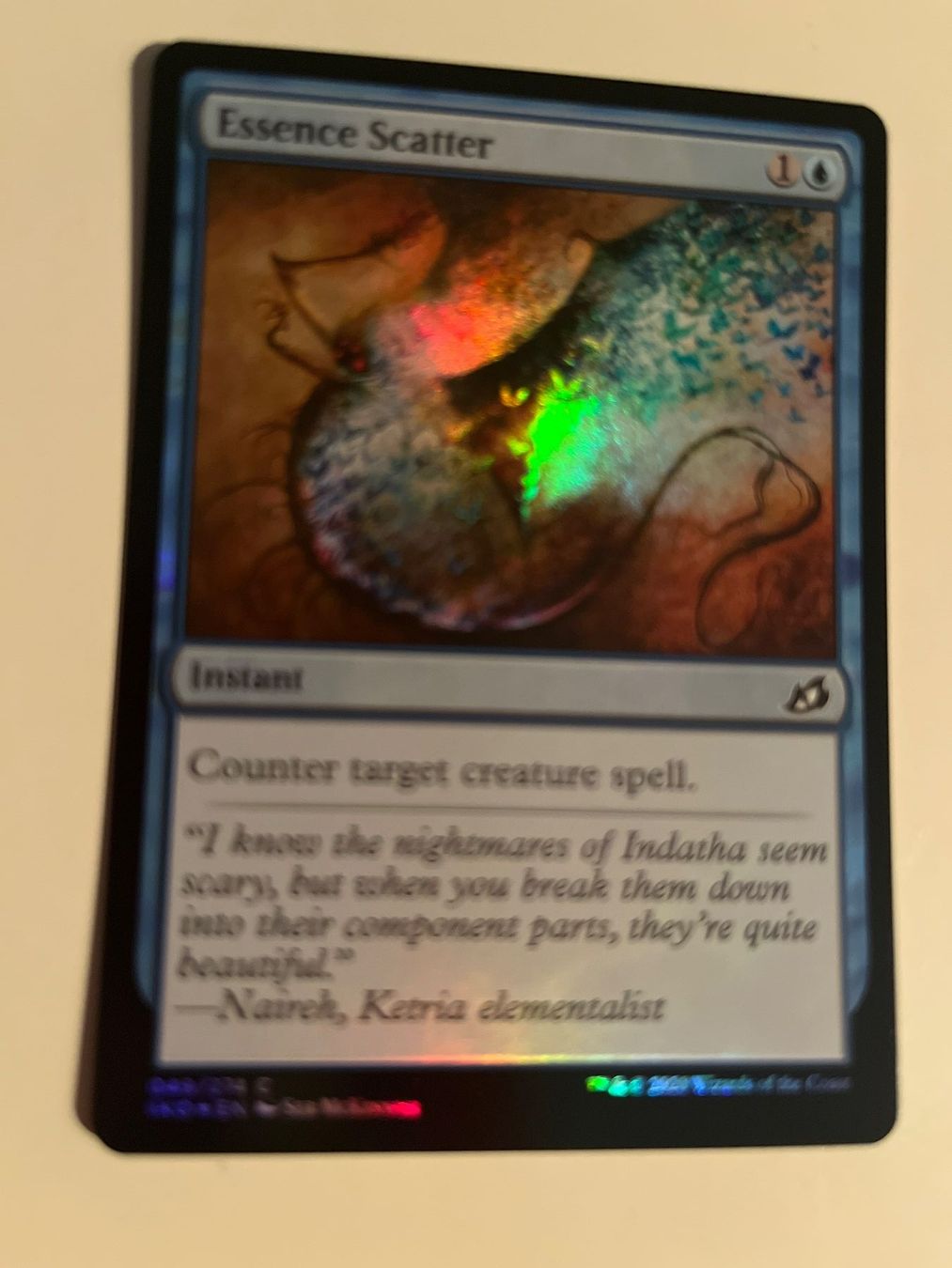 Magic The Gathering Carte collezionabili: 1 x Essence Scatter - FOIL - Magic: The Gathering - MtG – Usato da Kriens venduto da Shadi1980