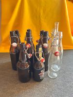 Bügelflaschen Set diverse Grössen und Farben 11 Stück