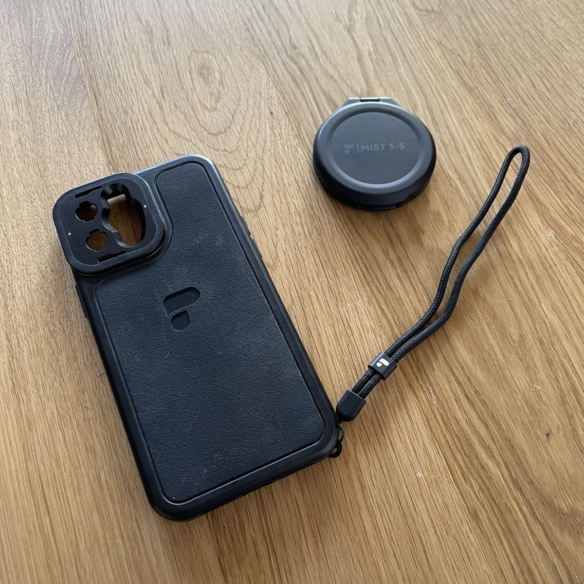 Polarpro Filtri: Polarpro LiteChaser Pro Mist Filter 3-5 mit iPhone Case – Usato da Reinach BL venduto da Graphix