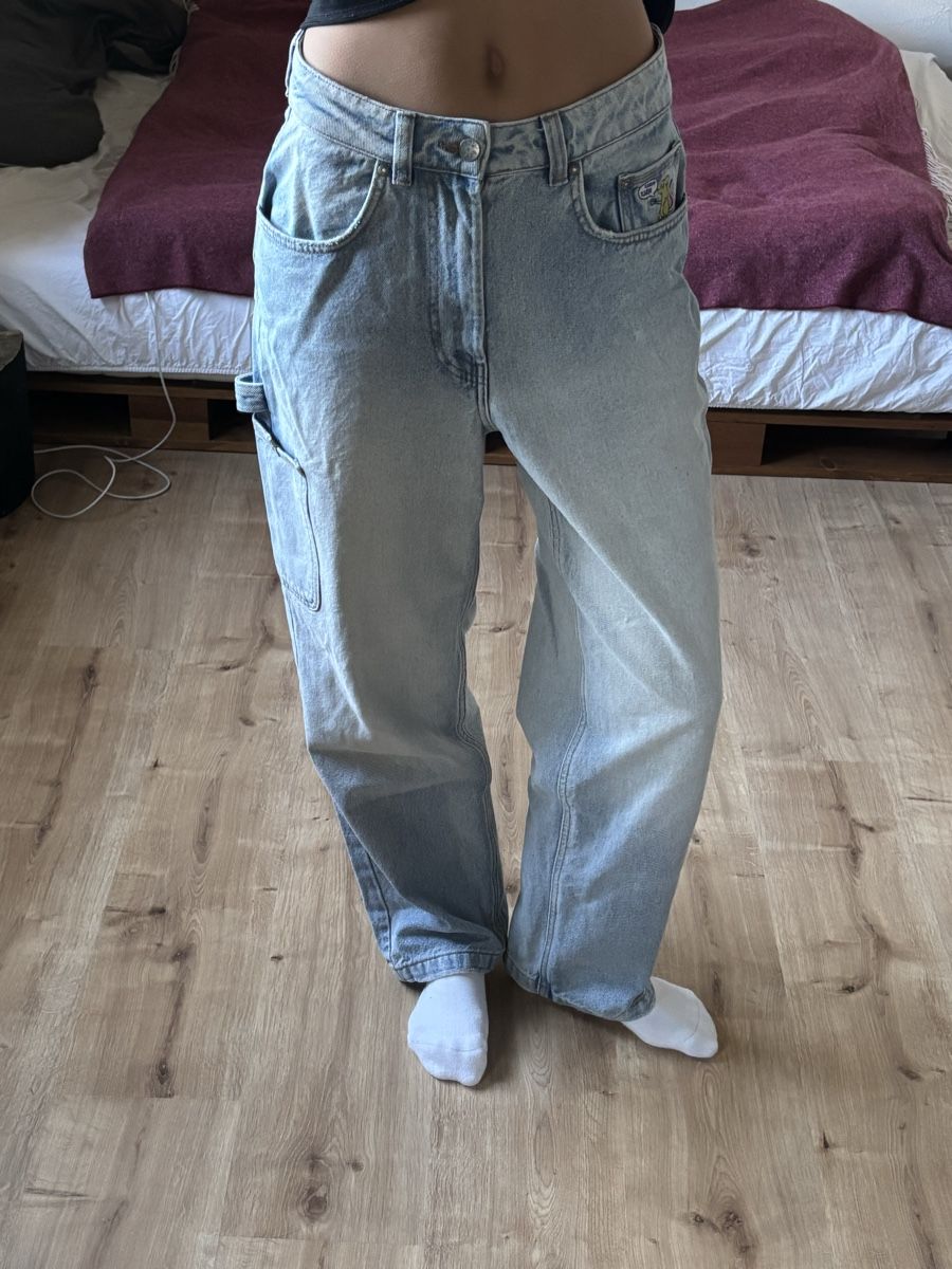 Jeans: Jeans baggy Half-Half, taille 26 – Neu (gemäss Beschreibung) aus Tavannes von callie.mcli 1