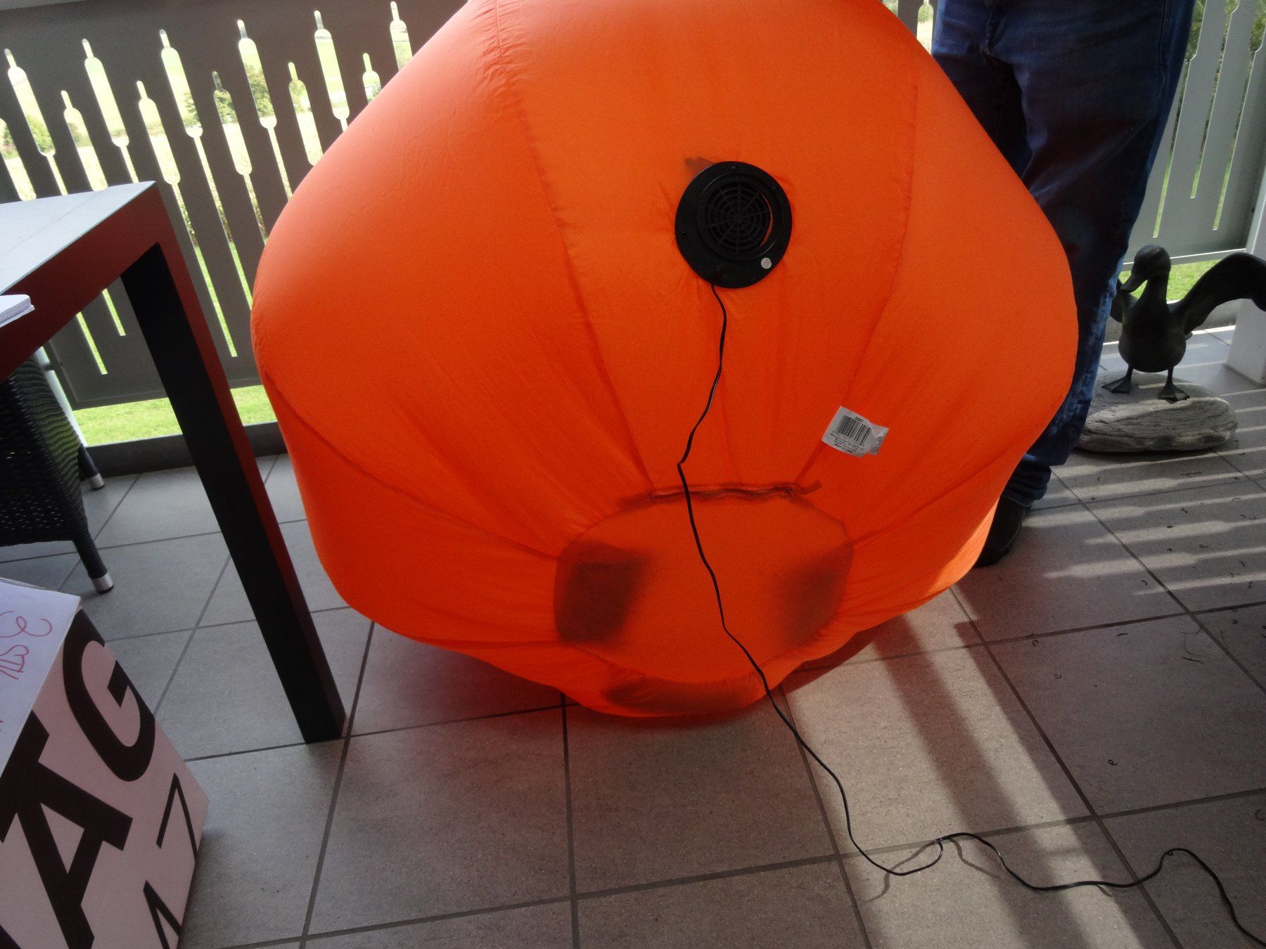 Tutte le decorazioni: Halloween Kürbis mit Luftgebläse – Usato da Neerach venduto da jenny062 2
