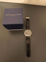 Tommy Hilfiger Uhr, Herrenuhr, Lederarmband