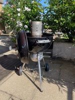 Weber Holzkohlegrill schwarz gebraucht mit Abdeckung