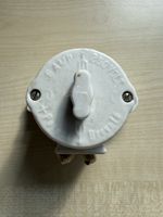 Antiker Keramik Lichtschalter Drehschalter patent Brevete