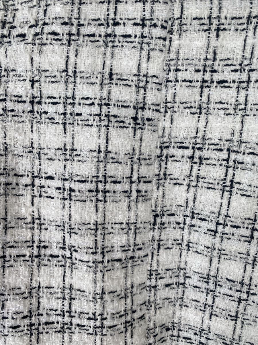Giacche: Vintage Jacket white black pattern like new condition – Nuovo (secondo la descrizione) da Sierre venduto da Vanisa_999 5